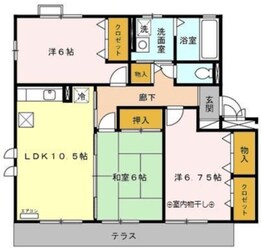 パルソシアの物件間取画像